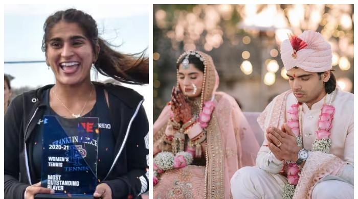 بھارتی جیولن سپر اسٹار نیرج چوپڑا کی دلہن کون ہیں؟ تفصیلات سامنے آگئیں