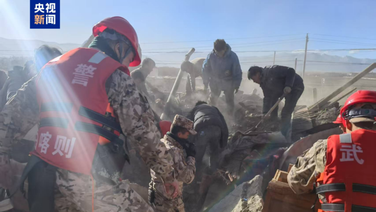 شی زانگ زلزلے میں 126 افراد کے ہلاک اور 188 کے زخمی ہونے کی اطلاعات