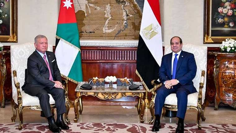 مصر اور اردن فلسطینیوں کی بے دخلی کے بغیر غزہ کی تعمیر نو پر متفق