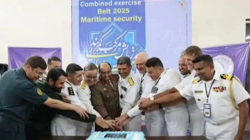 چین، ایران اور روس کی بحری افواج کی مشترکہ مشق "سیکیورٹی بانڈ 2025” کا آغاز