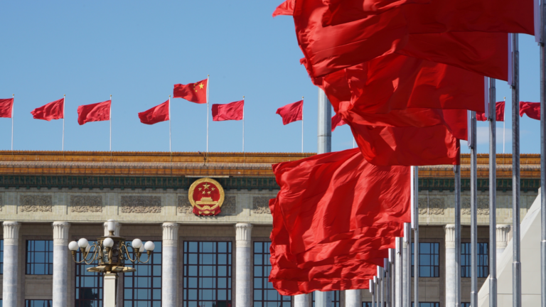 شی جن پھنگ سمیت چین کے رہنماؤں کی 14ویں قومی عوامی کانفریس کے تیسرے اجلاس میں شرکت