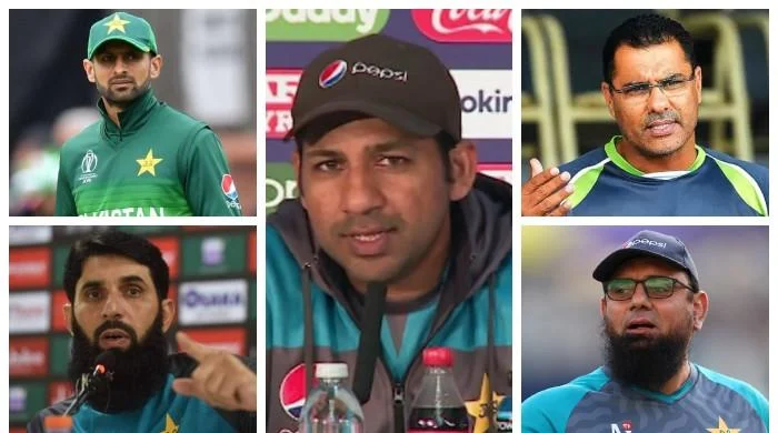 وقار یونس، شعیب ملک، ثقلین، مصباح اور سرفراز مینٹورز کے عہدے سے فارغ