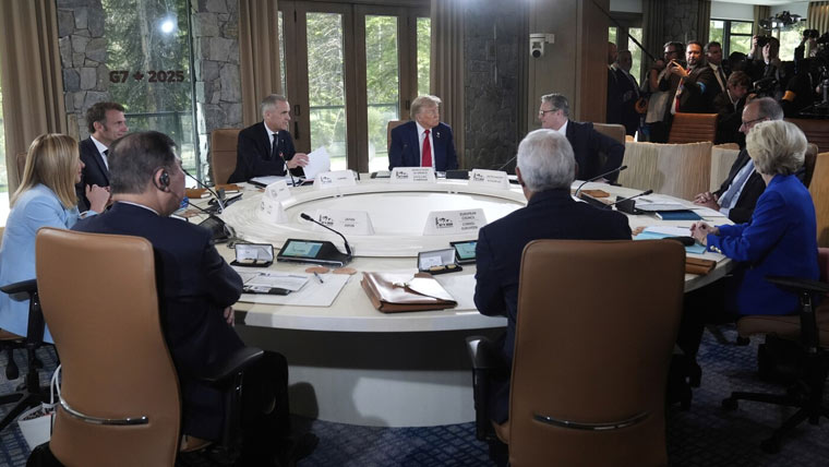 ایران۔اسرائیل جنگ پر جی 7 ممالک میں پھوٹ، ٹرمپ نے اجلاس ادھورا چھوڑ دیا