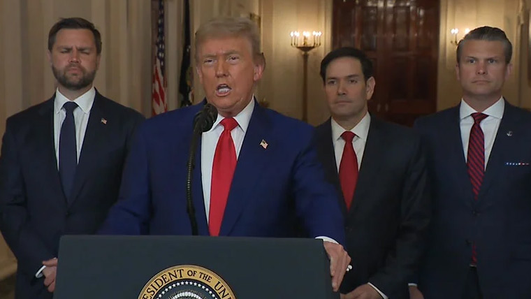 ایران اور اسرائیل جنگ بندی پر راضی ہو گئے: ٹرمپ، تہران کی تصدیق