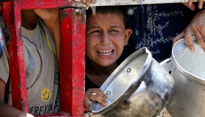 غزہ: غذائی قلت سے 4 بچوں سمیت مزید 15 فلسطینی انتقال کرگئے