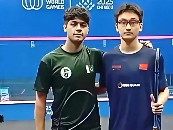 عالمی گیمز 2025 میں پاکستانی اسکواش کھلاڑی نے میدان مار لیا