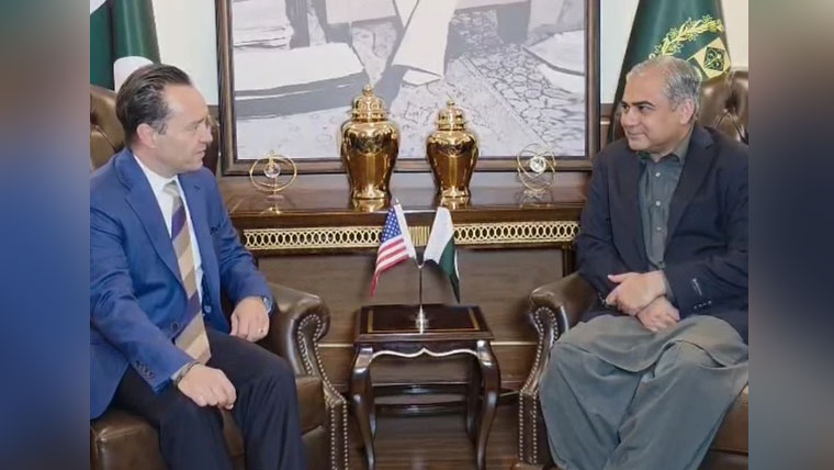 محسن نقوی سے امریکی وفد کی ملاقات، انسداد دہشت گردی سمیت اہم امور پر اتفاق