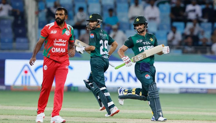 ایشیا کپ: پاکستان نے عمان کو یکطرفہ مقابلے میں 93 رنز سے شکست دیدی
