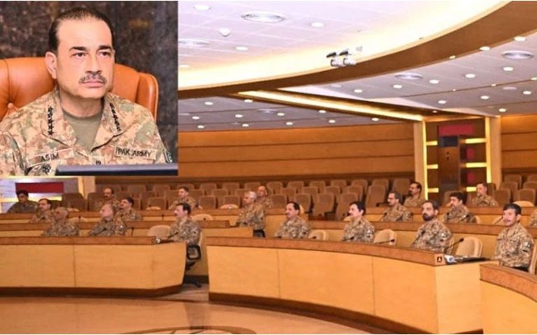 کسی بھی نئے “نارمل” کا سامنا نئے اور سخت ردعمل سے کیا جائے گا: کور کمانڈر کانفرنس