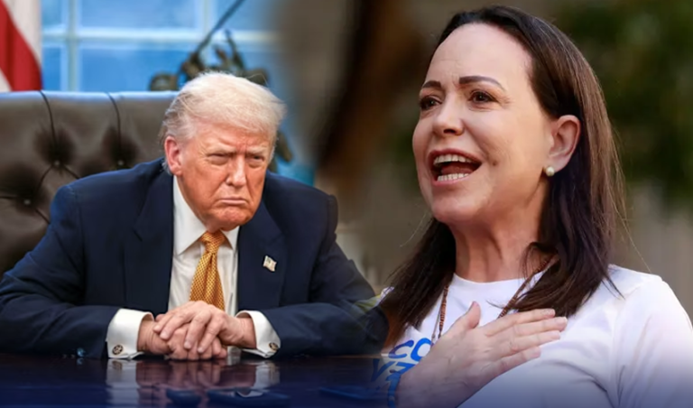 وینزویلا کی اپوزیشن رہنما ماریا کورینا مچادو سے ملاقات بڑا اعزاز ہے، صدر ٹرمپ