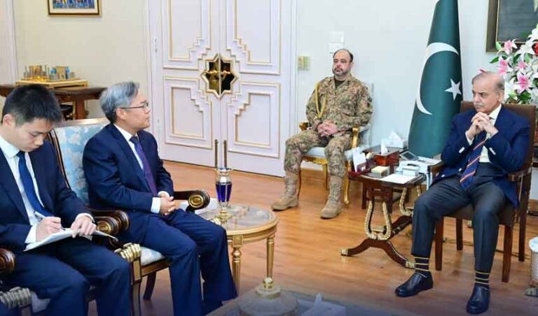 وزیراعظم سے چینی سفیر کی ملاقات، علاقائی صورتحال پر تبادلہ خیال