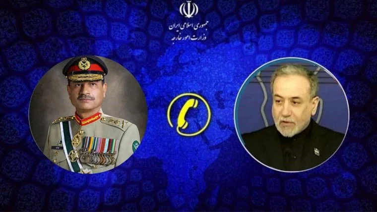 فیلڈ مارشل عاصم منیر سے عباس عراقچی کا رابطہ، علاقائی صورتحال پر تبادلہ خیال