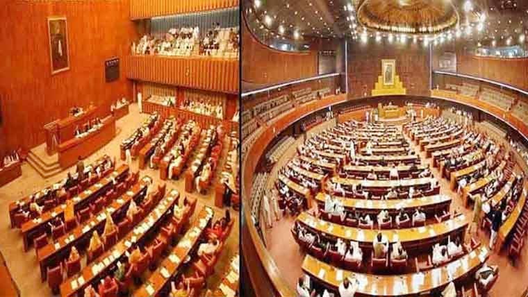 کے پی میں گورنر راج: قومی اسمبلی اور سینیٹ کے اجلاس آج طلب