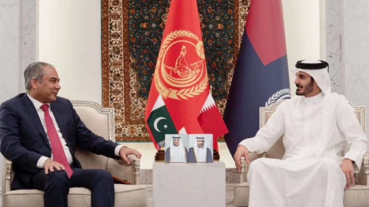 محسن نقوی کی قطری ہم منصب سے ملاقات، سکیورٹی پارٹنر شپ بڑھانے پر اتفاق